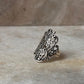 Butterflies Motif 925 Sterling Silver Ring