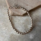 Plain Silver 5mm Balls Handcrafted 925 Sterling Silver Bracelet