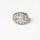 Seed Of Life Dome 925 Sterling Silver Ring