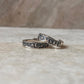 Couple Adjustable - Waves - Moon- Stars  & Mountain- Pine tree- Sun 925 Sterling Silver Ring
