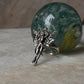 Mystical Angel Adjustable 925 Sterling Silver Ring