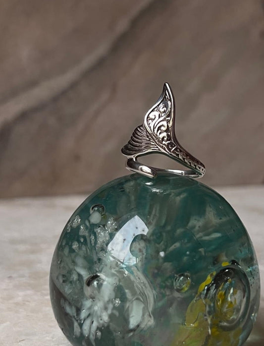 Fish Tail 925 Sterling Silver Ring