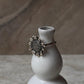 Big Sunflower Detailed 925 Sterling Silver Ring