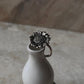 Big Sunflower Detailed 925 Sterling Silver Ring