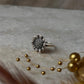 Big Sunflower Detailed 925 Sterling Silver Ring