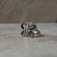 Mystic Topaz Butterfly 925 Sterling Silver Ring
