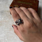 Mystic Topaz Butterfly 925 Sterling Silver Ring