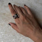 Mystic Topaz Butterfly 925 Sterling Silver Ring