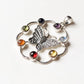 Seven Chakra Butterfly 925 Sterling Silver Pendant
