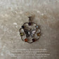 Seven Chakra Butterfly 925 Sterling Silver Pendant