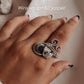 K2 Jasper Handcrafted Wire Wrap 925 Sterling Silver Adjustable Ring