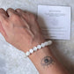 Selenite Natural Crystal Bracelet 8MM