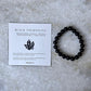 Black Tourmaline - Natural Crystal Bracelet 8MM