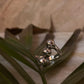 Handcrafted Contemporary Triple Dots Sterling Silver Ring  