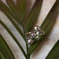 Unique Chunky Dots Adjustable Ring in 925 Sterling Silver  