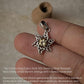 Citrine Star Celtic Knot 925 Sterling Silver Pendant