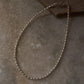 Natural Fresh Water Pearl 3-4MM 925 Sterling Silver Lock Necklace