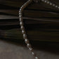 Natural Fresh Water Pearl 3-4MM 925 Sterling Silver Lock Necklace