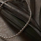 Natural Fresh Water Pearl 3-4MM 925 Sterling Silver Lock Necklace