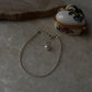Handcrafted Sterling Silver Bracelet with 2mm Silver Beads and Freshwater Pearls  
