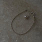 Artisan Handcrafted Freshwater Pearl and 2mm Silver Bead Bracelet