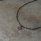 Multi tourmaline tribal silver choker handcrafted 925 sterling silver necklace  