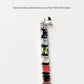 Seven Chakra Square Cut Statement 925 Sterling Silver Pendant