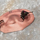 Antique Teekona Ghungroo Bugadi 925 Sterling Silver Ear Cuff Earrings  