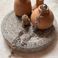Antique Banjara Ghungroo Boho Statement 925 Sterling Silver Earrings