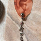 Antique Banjara Ghungroo Boho Statement 925 Sterling Silver Earrings