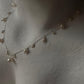 Dainty freshwater pearl cable chain choker 925 sterling silver jewelry