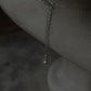 Minimalist handcrafted 925 sterling silver pearl choker necklace  