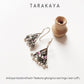 Antique Teekona Ghungroo Bugadi ear cuffs/ Silver 925 Sterling Earrings