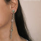 Antique Banjara Ghungroo Boho Statement 925 Sterling Silver Earrings