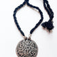 Gulbahar Chitai Antique Handcrafted Choker 925 Sterling Silver Necklace