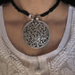 Gulbahar Chitai Antique Handcrafted Choker 925 Sterling Silver Necklace