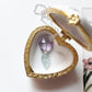 Amethyst Flower, Aquamarine Leaf & Fresh Water Pearl 925 Sterling Silver Necklace