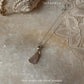 Rose Quartz Raw Uncut 925 Sterling Silver Pendant