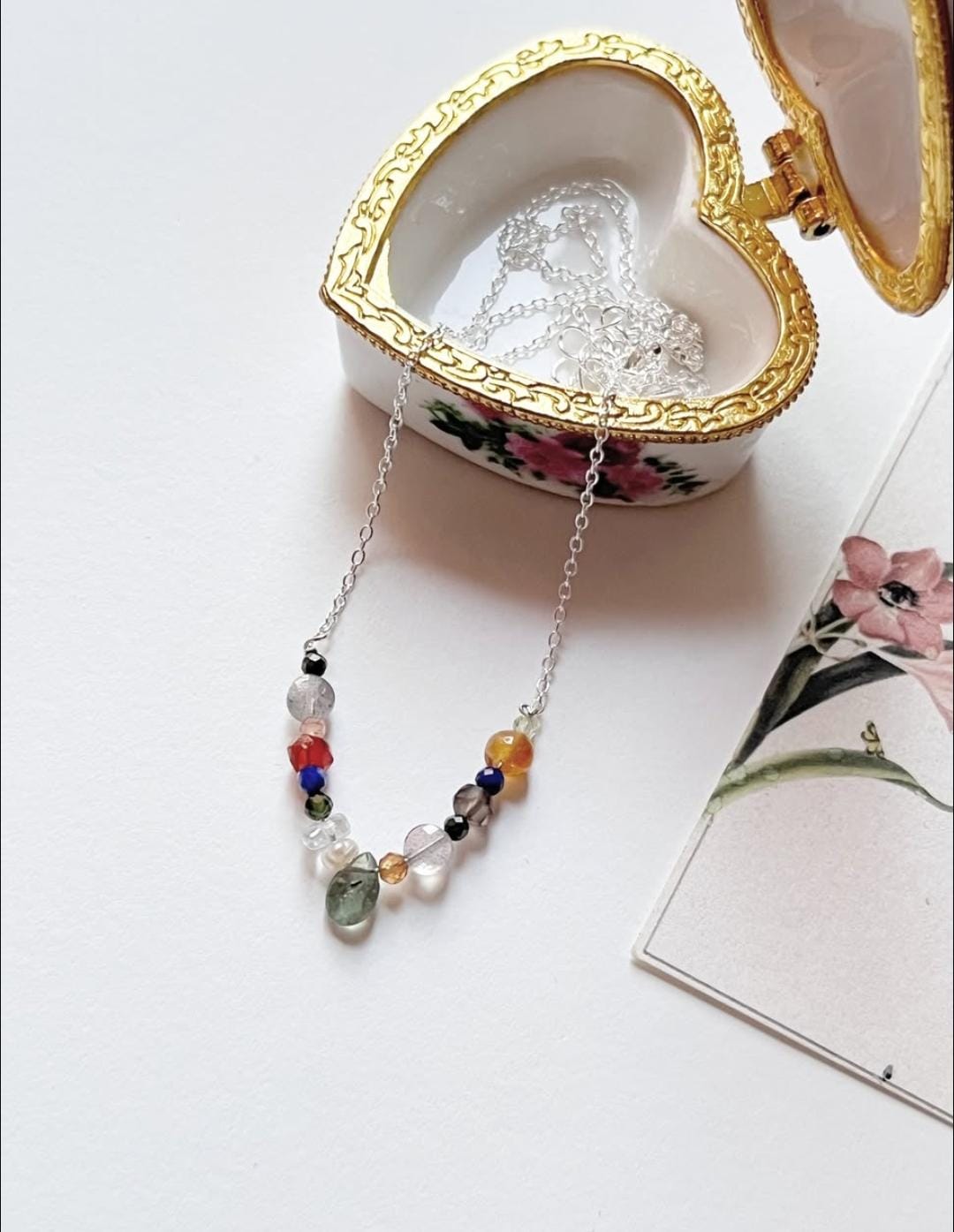 Multi Minimal 925 Sterling Silver Necklace