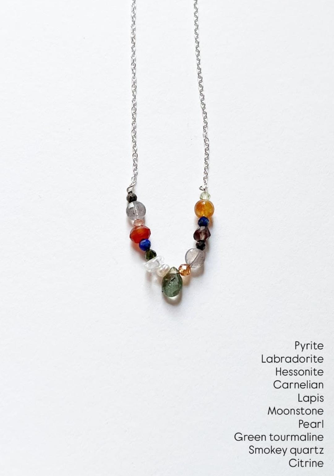 Multi Minimal 925 Sterling Silver Necklace