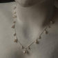 Fresh Water Pearls Choker, Lever Back Earring and 2mm Silver Ball Bracelet Handcrafted 925 Sterling Silver Stack Set
