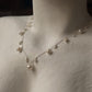 Fresh Water Pearls Cable Chain Choker Handcrafted 925 Sterling Silver Necklace