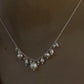 Fresh Water Pearls Cable Chain Handcrafted 925 Sterling Silver Necklace
