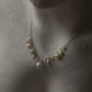 Fresh Water Pearls Cable Chain Handcrafted 925 Sterling Silver Necklace