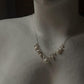 Fresh Water Pearls Cable Chain Handcrafted 925 Sterling Silver Necklace