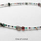 Multi Gemstones 925 Sterling Silver Necklace