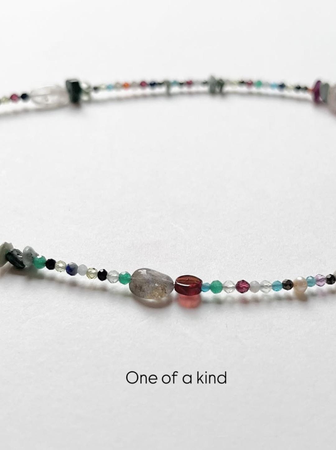 Multi Gemstones 925 Sterling Silver Necklace