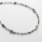 Multi Gemstones 925 Sterling Silver Necklace