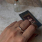 Thick Plain Round Stack Band 925 Sterling Silver Ring