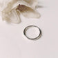 Thick Plain Round Stack Band 925 Sterling Silver Ring